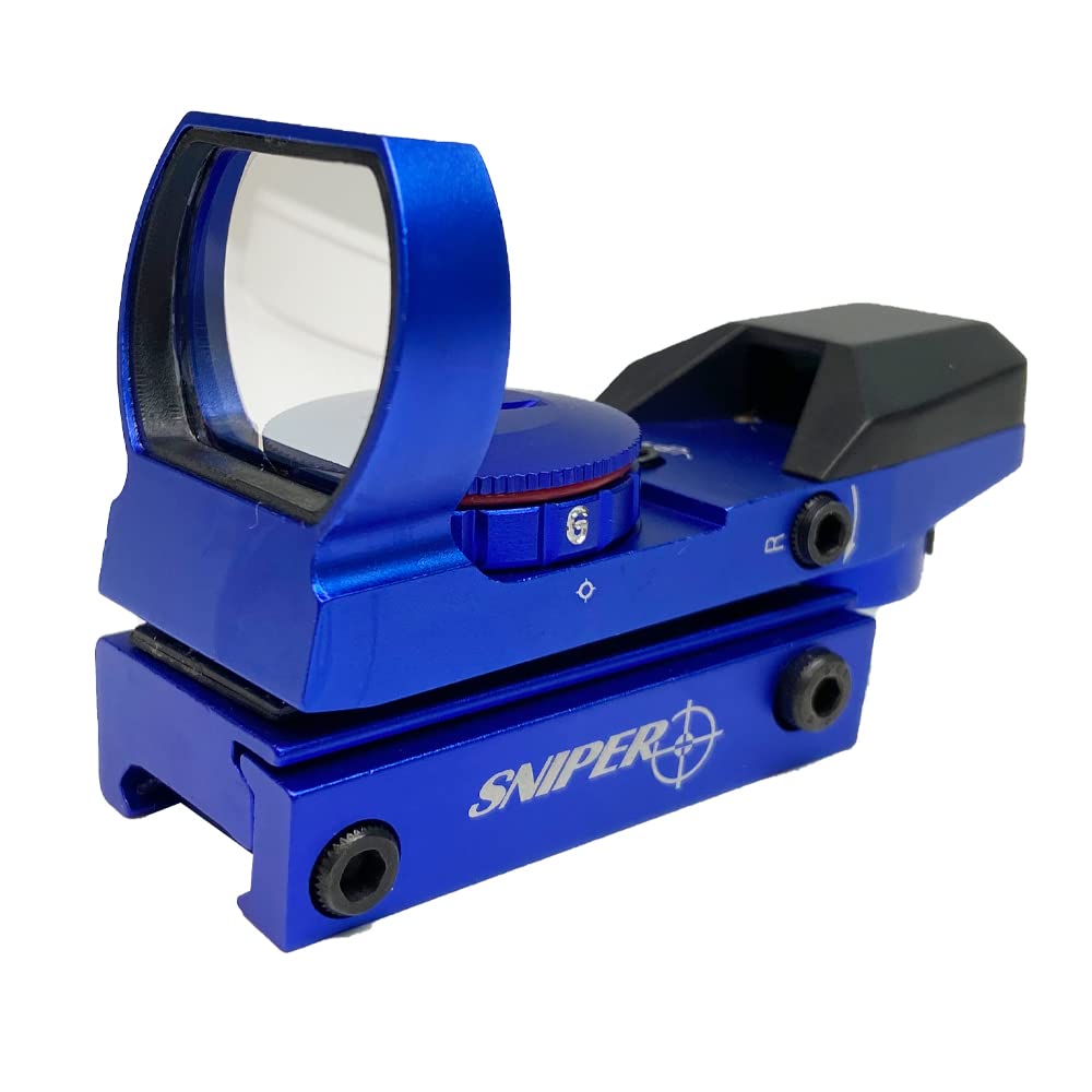 Amazon.com : FSI RD22F(Blue) 1X22X33 Red Green Dot Sight, Reflex